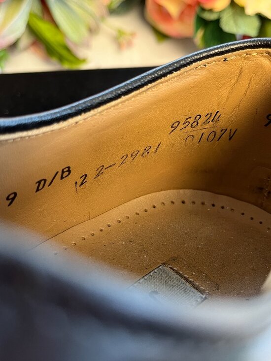 Johnston & Murphy Men’s Black Cap Toe Oxford Dress Shoes Size 9 main image 15